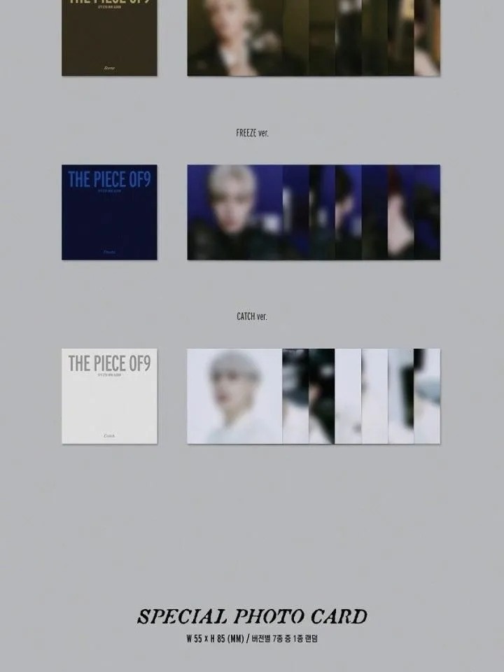 Музыкальный диск FNC Entertainment SF9 - THE PIECE OF9 12th Mini Album RANDOM Version