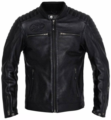 Мотокуртка JOHN DOE Dexter Leather Jacket черный 56