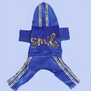 Комбенизон "Smile", S, синий, золотистый