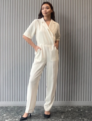 Комбинезон с брюками MARELLA белый