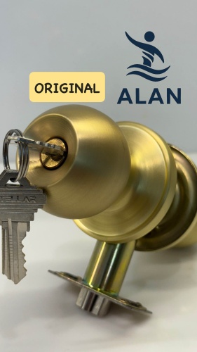 Врезной замок цилиндровый ALAN Lock door
