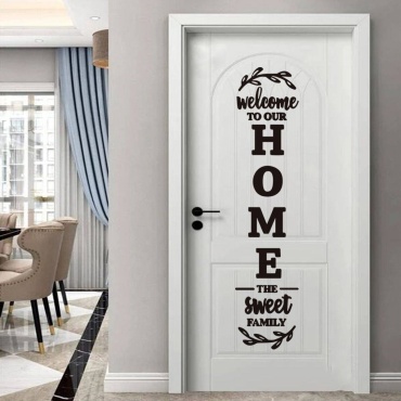 Наклейка интерьерная HOME 118x28 см