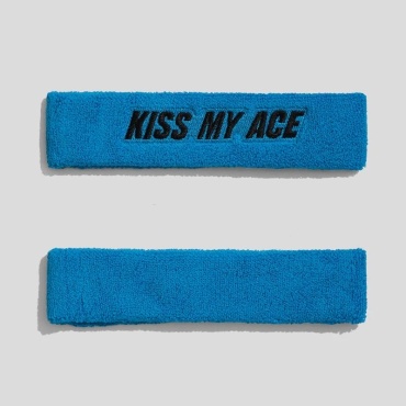 Sox&Co Kiss my ace headband синий