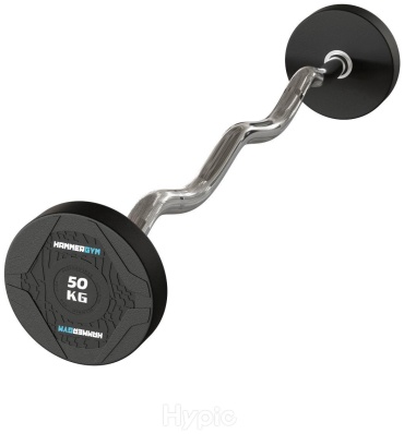 Штанга неразборная HAMMERGYM OK3015W-50 110 см