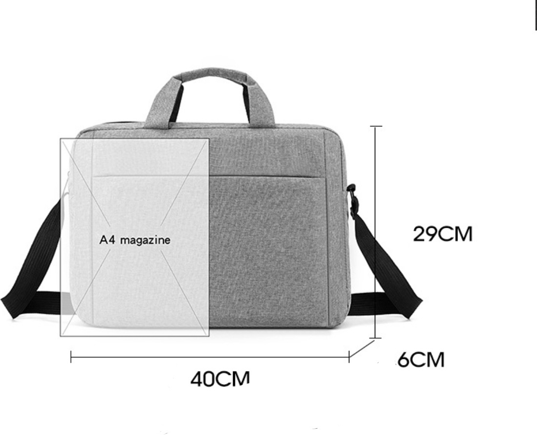 Сумка DarCo SumMini_silver1 до 15.6" серый