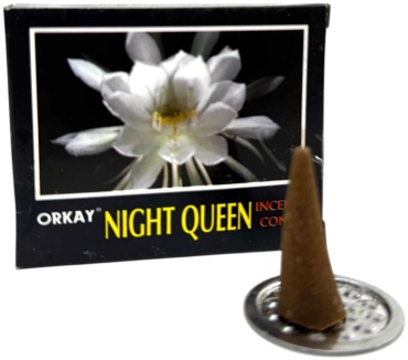 ORKAY благовония конусные Night queen 12 шт