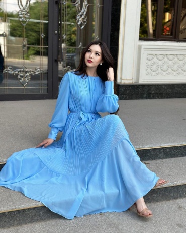 Вечернее платье Kausar Brand голубой