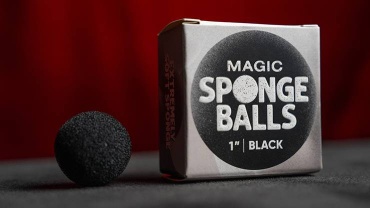 Комплект поролонов Magic Sponge ball by Murphy's Magic Черный 2,5см (поролоновые шарики оригинал)