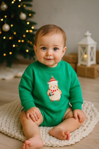 Боди Twins Textile зеленый