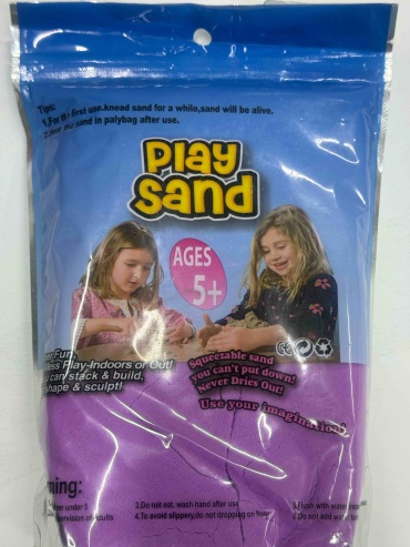 Кинетический песок PLAY SAND 4795 фиолетовый 1 кг