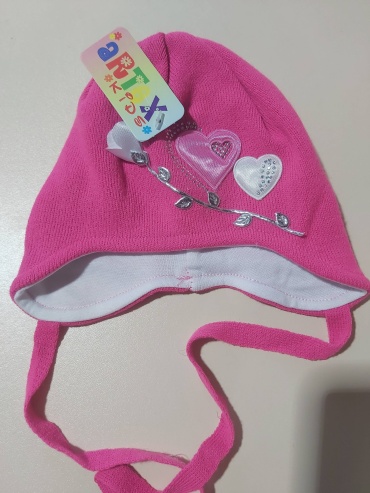 Шапка Artex Kids 732561887 малиновый 44, 48