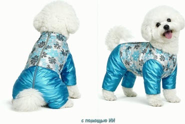 OSSO Fashion комбинезон 1061 голубой S