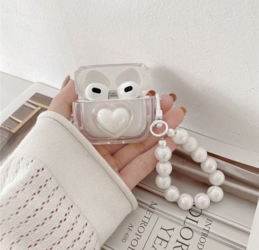 Чехол 1С для Apple AirPods 3 прозрачный