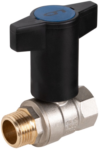 Кран шаровый LD Pride резьбовой (BP/HP) LD 47.342.15 RB Ду 15 (1/2)