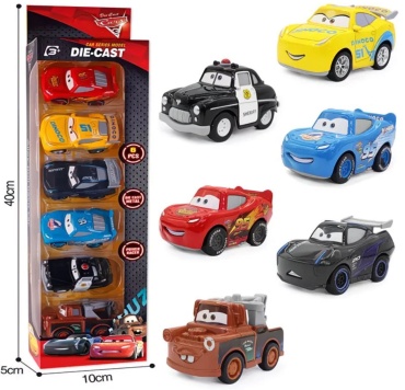 Легковая DIE-CAST мультиколор
