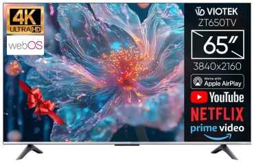 Телевизор Viotek ZT650TV 165 см черный