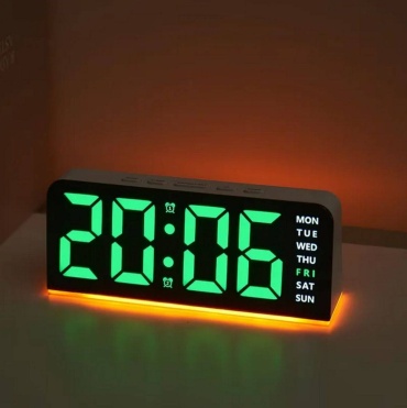Часы электронные Solar GH-9001G, пластик