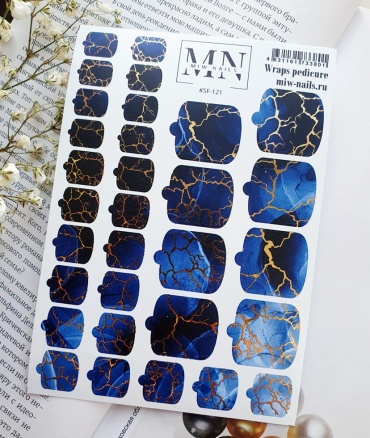 Miw Nails пленки Классика 1 шт
