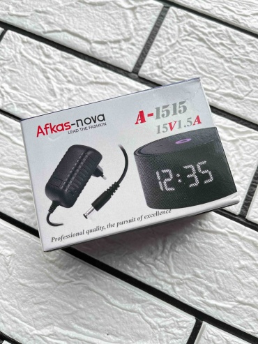 Зарядное устройство Afkas-nova A-1515 DC 15 Вт черный
