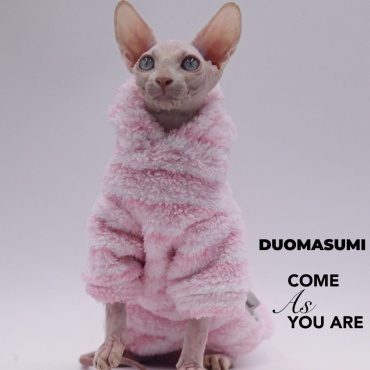 DUOMASUMI толстовка 4949 розовый L