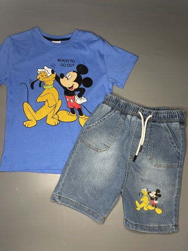 Комплект Mickey Mouse синий