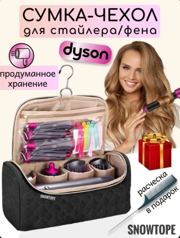 SNOWTOPE сумка для хранения фена и стайлера текстиль, полиэстер