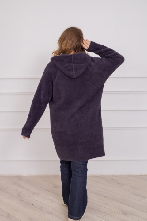 Кардиган Granat.Furs фиолетовый