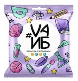 Мармелад VAИБ с витаминами Е, В1, В2, В6 жевательный 2 шт по 70 г