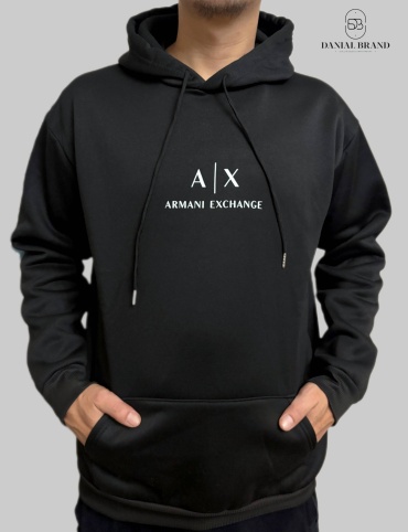 Худи DANIAL BRAND однотонный черный