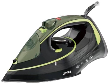 Утюг ORVICA Orm 3519 черный, зеленый