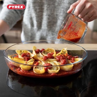 Форма для выпечки, для запекания Pyrex стекло, 1 шт