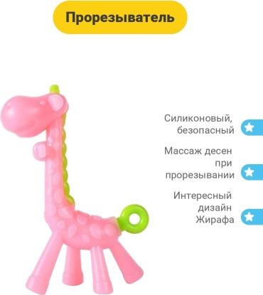 Прорезыватель Жираф