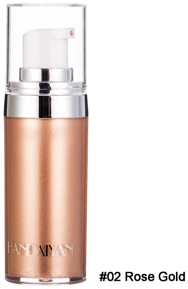 HANDAIYAN Shimmer body хайлайтер 02 Rose Gold