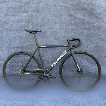 Велосипед Tsunami SNM100 (Fixed-Gear / Track Bike) 2023 24 дюйма черный