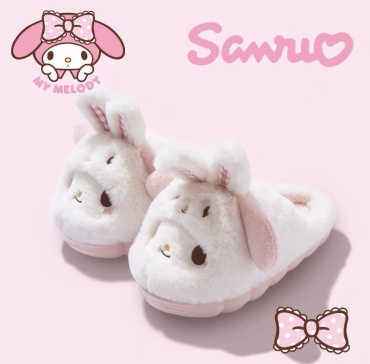 Тапочки Sanrio белый, розовый