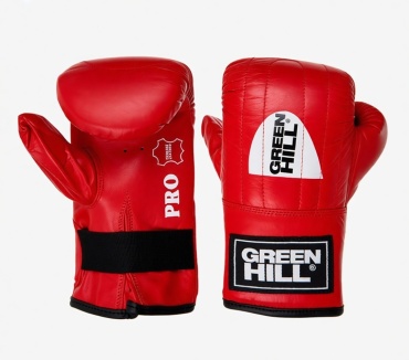 Боксерские перчатки Green Hill 8 oz красный