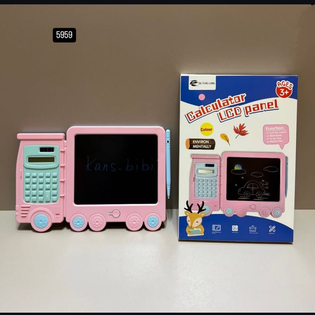 LCD-планшет для рисования вместе с калькулятором