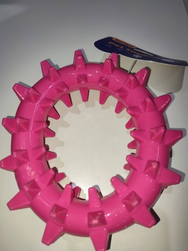 Игрушка PET TOY кольцо 3332 розовый