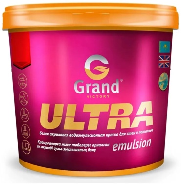 Grand Victory латексная Ultra 7 кг, белый цвет