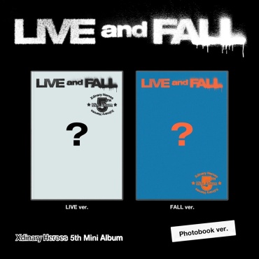 JYP ENTERTAINMENT XDINARY HEROES - LIVE AND FALL 5th Mini Album PHOTOBOOK RANDOM Version