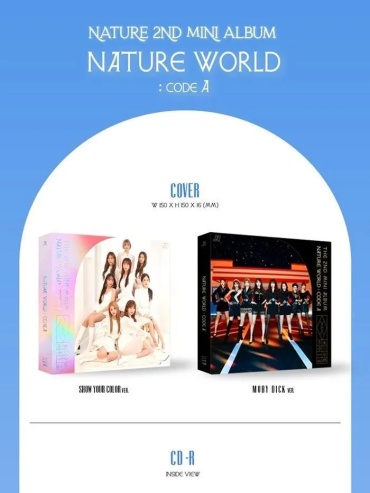 Музыкальный диск KCRUSH Nature - Nature World : Code A 2nd Mini Album RANDOM Version