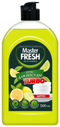 Master Fresh гель гель для посуды 0.5 л 0.5 кг