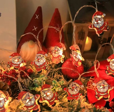 Новогодняя гирлянда Дед мороз