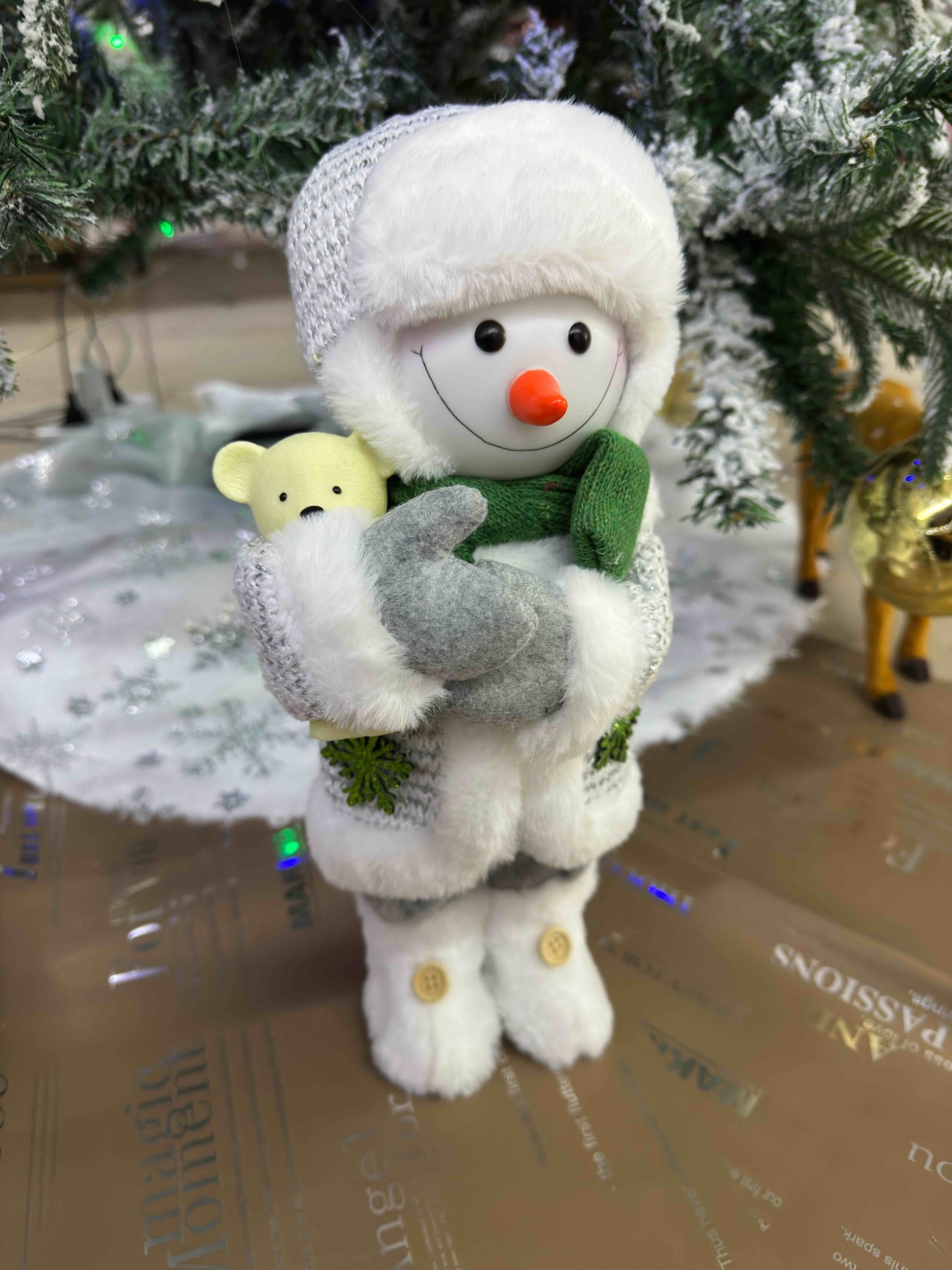 Снеговик 30 см
