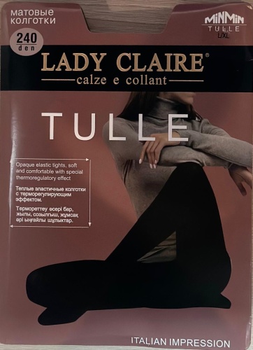 Колготки LADY CLAIRE черный