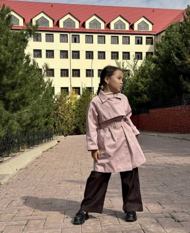 Тренчкот ROLA KIDS розовый