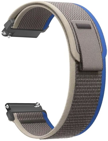 Ремешок BOGEMA для Garmin Forerunner 265, Venu 3, Venu 4, Forerunner 570, Forerunner 255 серый