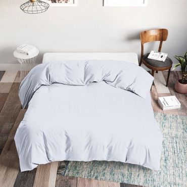 Пододеяльник LINNEN полутораспальный EcoWhite Hotel 150x215 белый