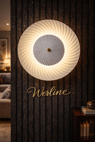 Бра настенный Werline LED, белый, латунь