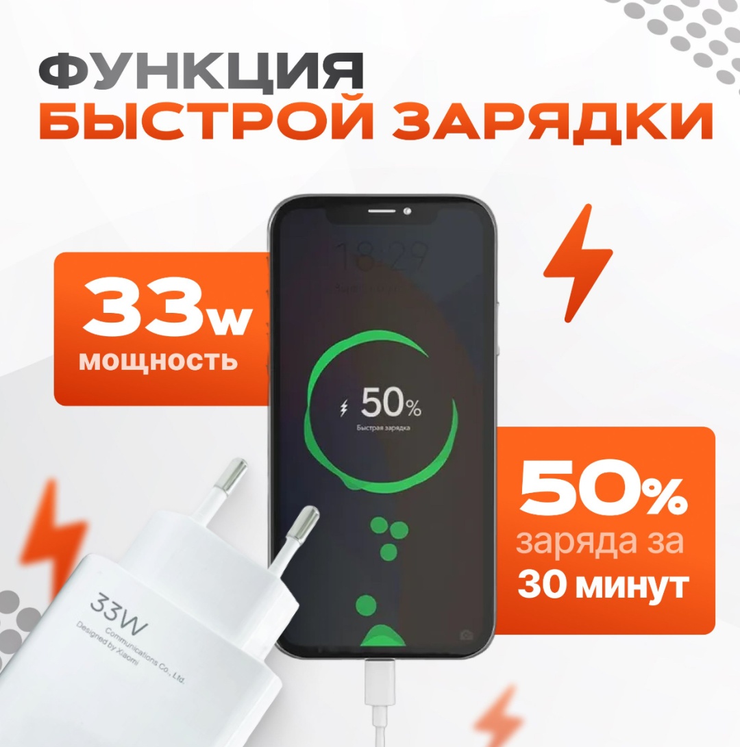 Зарядное устройство GERLAX А14 USB Type-C, USB белый